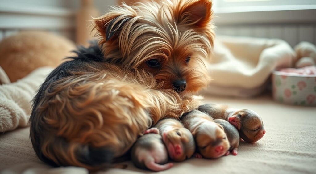 Desenvolvimento dos filhotes de cão