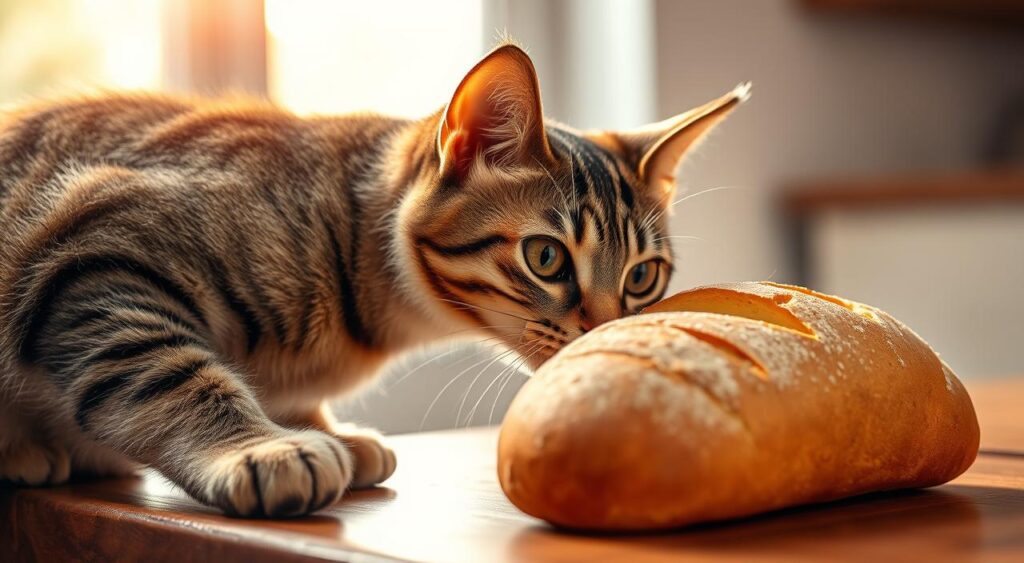 gato e pão